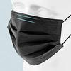 Apophis Surgical Mask Pack Of 50 Pieces Disposable Masks 3 Ply Layer With Nose Clip Meltblown Ultrasonic Use And Throw Masks Certified by CE ISO GMP Best for Men Women(50 Black) (100, Black) view 4