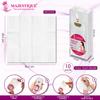 Majestique 100pcs Pocket Tissues 20 x 20 cm Travel Pocket Hanky, Rectangle Pouch - Individual Mini Facial Tissue Packs - 2 Ply Tissues for Funeral, Wedding, Graduation Party & Daily Use view 2