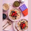 MiHeSo Mind Health Soul Overnight Oats 60g | Wholegrain Premium Oats | No Preservatives| Loaded with Super Seeds | High Protein, Calcium and Fibre Content (Mixed Berries - Sampler) view 3