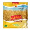 Wel Baked Whole Wheat Khakhra - Pack of 7, 200 Gram | Ginger Chilly | Dry Chapati | Khakra Fresh Gujarati Namkeen Snacks | Ready To Eat - Roasted - Khakhra Snacks| Vacuum Packed view 1