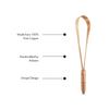 EVEN 2 Piece Tongue Cleaner for Men and Women, Adults Pure Copper Tongue Cleaner for fresh breath improved Taste Sense & Bacteria Removal. (COPPER 2 PIECE ROUND) view 3
