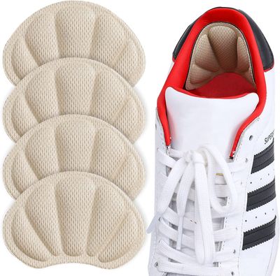 Back of Heel Insert Cushion Pads for Men and Women Heel Grip Liner for Loose Shoes, Too Big Boots, Improves Shoes Fit and Comfort, Heel Slip and Blister Protector(1 Pair -2 count)