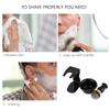 NavaFresh Basics 3 in 1 Shaving Brush Kit Shaving Frame Base + Shaving Soap Bowl + Shaving Bowl Modern Design Bristle Hair Shaving Brush Acrylic Materials Shaving Cleaning Tool view 4