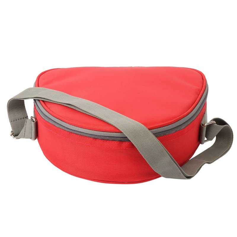 FOONTY Heart Style Men/Women Lunch Bag/Lunch Cover/Tiffin Cover(Red,FFFLB9028A,Pack of 1)