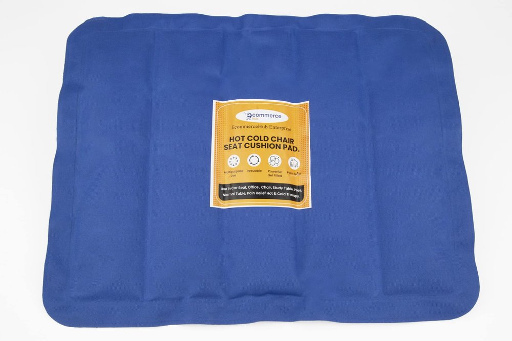 EcommerceHub Cold Chair Cooling Cushion, Use for While Working,Study,Car Driving, Lower Pain, Body Pain Multipurpose Use Cooling Packs Pads