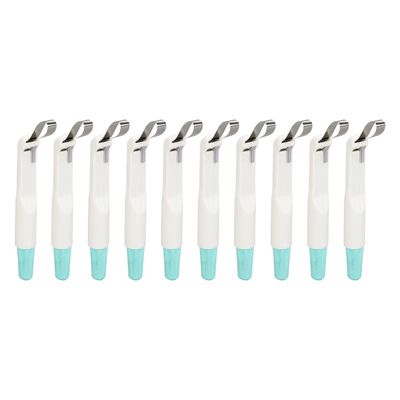 Dental Pro Matrix Bands Dental Matrix System Close Contact Stainless Steel Scratch Resistant Rust Resistant Pack of 10 (Green)