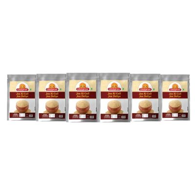 Ghotaram Jau Barley Daliya/Broken Cracked Pearl Barley/Jau Ka Daliya Pearl Barli Porridge Daliya/Jau Guli Flour-100% Pure,100% Natural, with High FIBRE/Sprouted Jau Barley Dalia-5880g(pac 6x 980g)