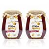 Feast Organic Raw Organic Honey 100% Pure Natural Unprocessed Original Honey No Sugar Adulteration - 500 g Glass Jar Combo pack 500gm each (500gram x 2) 1 kg view 1