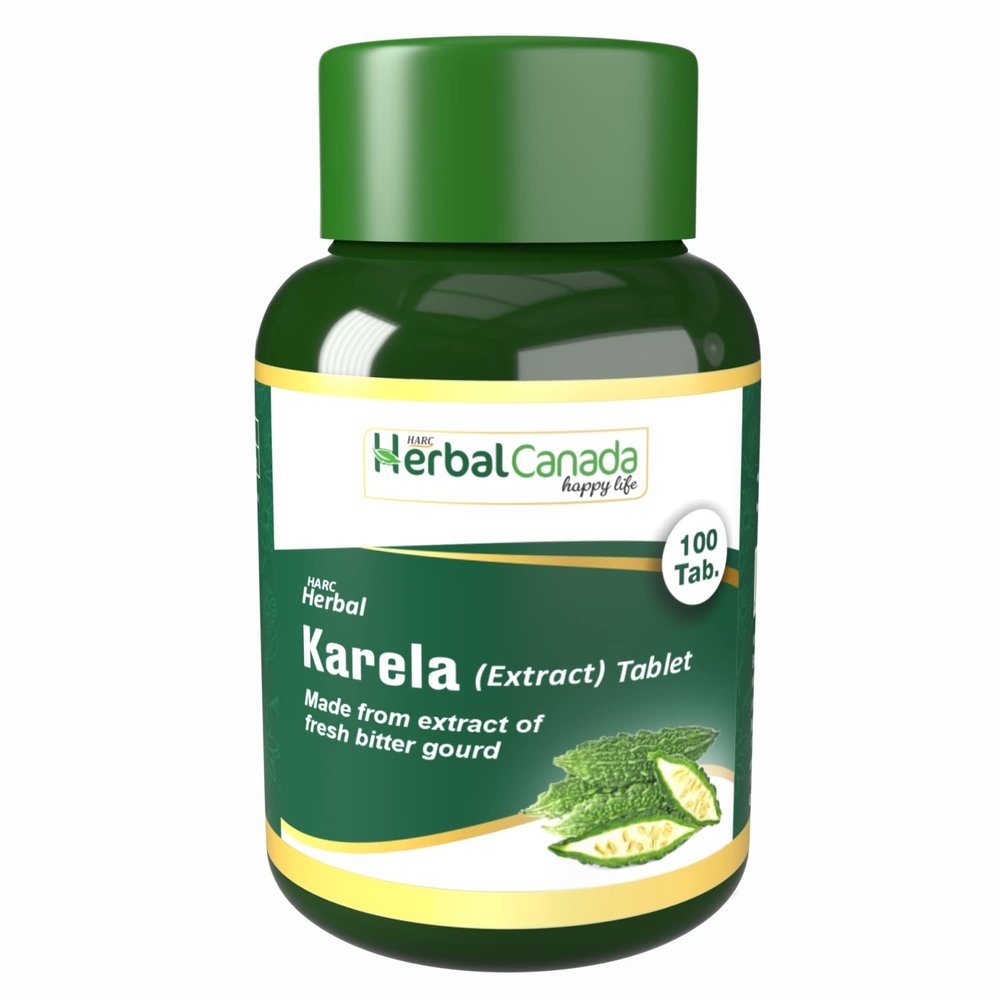 Herbal Karela Tablet 500mg Help For Maintaining Glucose Level