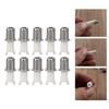Nose Hair Clipper Blade Head, Extend Service Life Nose Hair Trimmer Head Steel Sheet for Replacement view 2