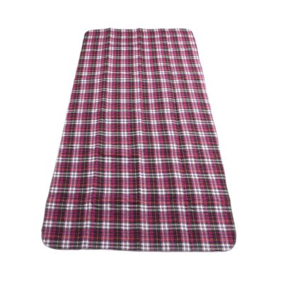 Washable Underpad, Heavy Absorbency Purple Plaid Incontinence Bed Pad Breathable for Bed (80*90)