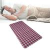 Incontinence Bed Pad, Washable Underpad Heavy Absorbency Purple Plaid Breathable for Car (60*90) view 2