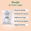 Oragnic and Pure Castor Sugar | Bura Sugar Powder | Desi Shakkar Burada | Chini Ka Bura | Crushed Sugar (for Baking) (Refill Pack) 3600g view 4