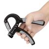 Cool India Gym Shaker Bottle 500 ML with Hand Exerciser Gripper,10 to 40kg (Pack of 2) (Black) view 3