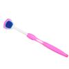 Tongue Scraper, Silicone Maintaining Oral Hygiene Tongue Brush 10 Pcs for Adults (Pink) view 4