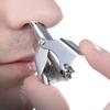 Nose & Ear Hair Trimmer Portable Stainless Steel Nose Hair Remover for Men & Women/Professional Manual Washing Vibrissa Razor Shaver view 1