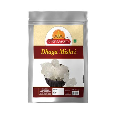 Ghotaram Authentic Dhaga Mishri | Mishri Dhaga Wali | Prime Quality Dhaga Mishri | Shudh Mishri Dhage Wali Organic | Khadi Sakar, Kuja Misri-5980g