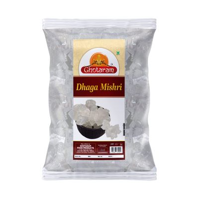 Ghotaram Mishri Dhaga, Sugar Thread (Dhaga Mishri) Candy Thread||Dhaga Mishri||Pure Thread Crystal||Rock Sugar||Organic Dhaga Mishri||Mishri Crystal Natural And Fresh-980g