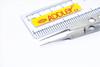 ADDLER DENTAL POINTED TWEEZER STAINLESS STEEL. LIFE TIME ANTI RUSTING WARRANTY. view 2