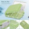 Cazuela Medicine Pills Mini Vitamin Tablet Case Organizer Travel 8 Compartments Weekly Medicine Organizer Storage Box (Multi Colors) (1) view 2