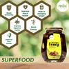 Feast Organic Wild Honey with mix Dry Fruits & Nuts | No Added Sugar | Pure and Natural Dry Fruits & Nuts mixed with Organic Honey raw 500gram | Glass Jar Combo pack 500gm each (500g x 2) 1 kg view 4