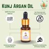 KUNJ Argan Oil (Argania spinosa) 10ML  100% Pure & Natural, Cold Pressed, Undiluted  Premium Therapeutic Grade Carrier Oil for Hair Nourishment, Skin Hydration, Face Care & Anti-Aging view 4
