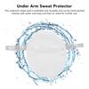 Underarm Sweat Pad, Easy Wear Armpit Sweat Pad Soft for Doing Yoga (White) view 3