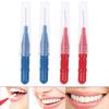 Interdental Brushes Between Teeth,50 Pcs Cleaner Interdental Teeth Cleaning Brush - 2.5MM Elastic, Small And Soft Tips For Braces, Prevent Tooth Decay And Bad view 4
