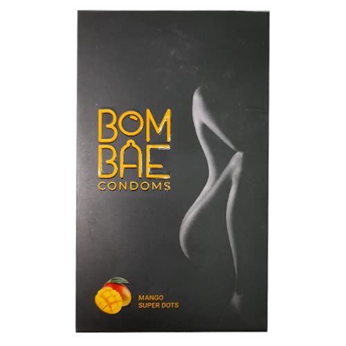 BomBae Mango Super Dots Condoms 10pc