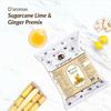 D'aromas Sugarcane Lime Juice with Ginger Instant Mix Powder - 500g|Spray Dried Sugarcane Juice Powder Drink view 3