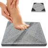 Portable Stone Bathroom Foot Scraper Cleaner Stone Indoor and Outdoor, Cloth Washing Stone 12 X 12 Inches view 1