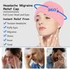 7Seas Headache Relief Cap,Migraine Headache Hat,Ice Hats for Migraines 360 Degree Compression Reusable Stretchable Flexible Gel Ice Pack for Headaches,Sinus Pressure Relief(1Pcs)(Multicolor) view 2