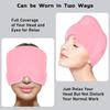 7Seas Headache Relief Cap,Migraine Headache Hat,Ice Hats for Migraines 360 Degree Compression Reusable Stretchable Flexible Gel Ice Pack for Headaches,Sinus Pressure Relief(1Pcs)(Multicolor) view 4