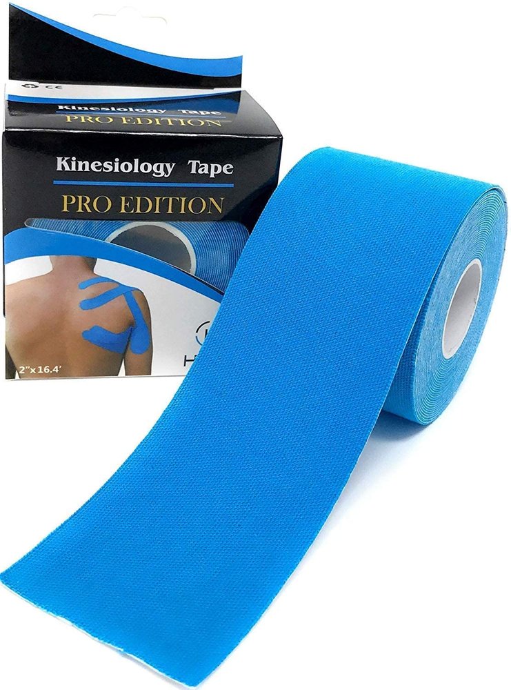4beauty Therapy Kinesiology Tape, Breathable Athletic Sports Tape for Injury, Muscle Support, Pain Relief and Joint Support