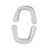 MYADDICTION Resin Teeth Veneers Comfortable Dentures Tooth Cover Removable Reusable Upper Lower Cover | Cosmetic Teeth Cover & Comfortable | Easy to use view 3