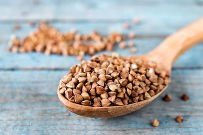 A D Food & Herbs Buckwheat Kuttu Giri Buckwheat Seed Groat Kasha Gluten Free (50)