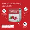 Biovencer UCRAN-D Sachets | D-Mannose, Cranberry, Potassium & Magnesium Citrate for UTI Relief | Supports Urinary Tract Health, Bladder Comfort & Prevents Recurrence | 5g Sachets view 3