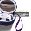 L LTGEM Fingertip Pulse Oximeter Case, Portable Blood Oxygen Oximeter Storage Case (Case Only) - Purple view 3