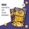 Happilo Premium Super Snack Makhana Chilli Garlic 55g (Pack of 3) | Roasted Foxnuts, Phool Makhana | Healthy Snacks | Low Calorie & Vegan view 4