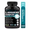 Adorreal Larginine AAKG 120 capsules (Nitric Oxide Booster Supplement - For Energy, Muscle Growth, Heart Health & Strength (Pack of 2) view 2