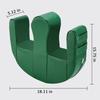 Dhadh Paralyzed Patient Turning Pillow Turn Over Pillows Faux Leather Soft Sponge Help Device for Paralysis Elderly view 2