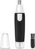 E-COSMOS 3 In 1 Electric Nose Hair Trimmer For Men & Women|Dual-Edge Blades|Painless Nose & Ear Hair Remover Trimmer Eyebrow Clipper, Beard Waterproof, Eco Travel User Friendly Hair Trimmer, Black view 1