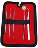 Vaishanav Dental PMT Set With Pouch (Set of 5 Pcs) - Professional Dental Tools Kit for Precision Oral Care and Hygiene view 1