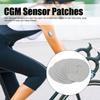CGM Adhesive Patches, Glucose Sensor Cover Waterproof for Daily Life (Black) view 3