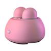 Soft Lens Cleaner Machine, Contact Lens Cleaning Machine Ultrasonic Strong Powerful Cute Vibrations Automatic Protein Removal for Travel (Pink) view 1