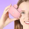 Soft Lens Cleaner Machine, Contact Lens Cleaning Machine Ultrasonic Strong Powerful Cute Vibrations Automatic Protein Removal for Travel (Pink) view 3