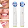 Electric Tooth Brush Head, Portable Powerful Mild Toothbrush Replacement 3D Cleaning 2pcs for Travel (Accurate Cleaning Type) view 2