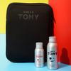 Uncle Tony Beard & Mustache Basics Grooming Kit for Men with Travel Pouch | 1 Beard Wash & 1 Hair Styling Oil for Long-Lasting Moisturization, Softens & Styles | Beard Oil for Thicker & Longer Beard view 2