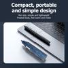 Electric Trimmer Eyebrow Sideburns Hair, Pen Size 360 Degrees Men Electric Facial Shaving Hair Tools Separable Fuselage Professional for Business Trip (Blue) view 3