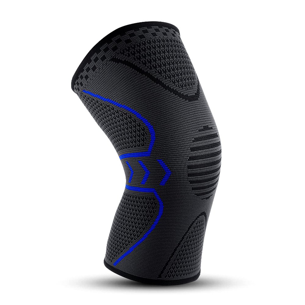 1PCS Kneepads Knee Support Protector with Silicone Design and Flexible Elastic Fitness Soft Breathable for Outdoor Activities Hiking Climbing Running Cycling Yoga'
